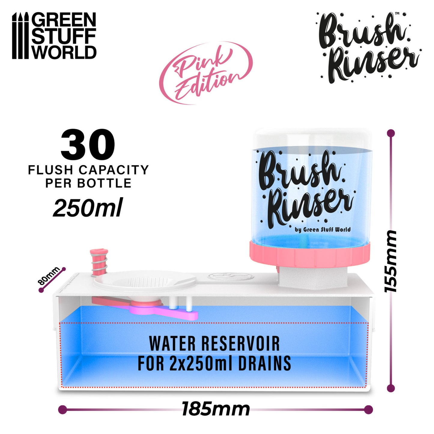 Brush Rinser - Lavapennelli ROSA