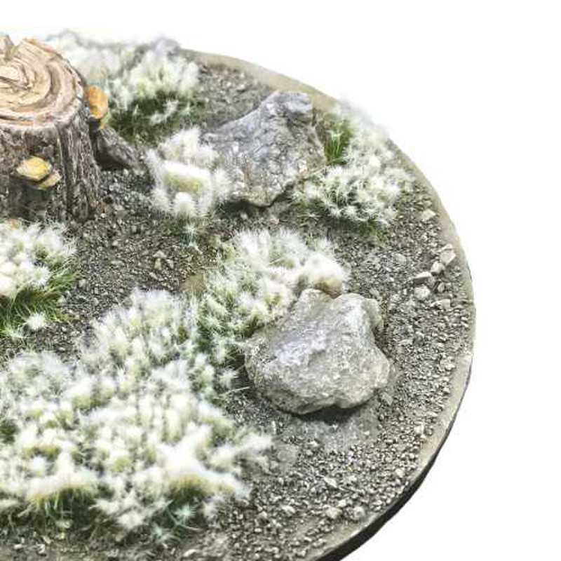Ciuffi Arbusti di Neve - Autoadesivi - 6mm - VERDE