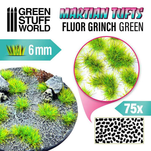 Ciuffi Erba Alien - FLUOR GRINCH GREEN