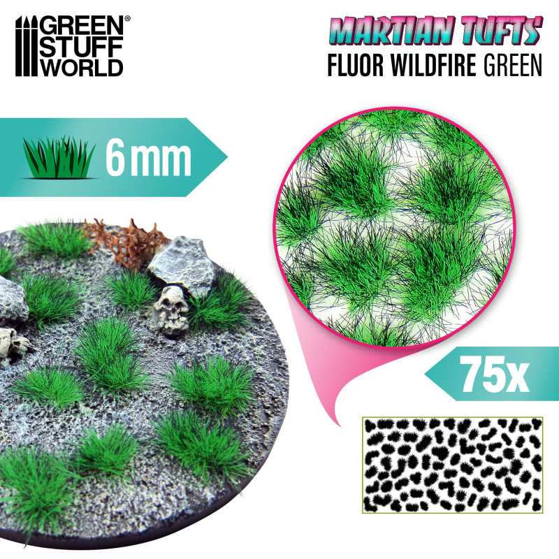 Ciuffi Erba Alien - FLUOR WILDFIRE GREEN