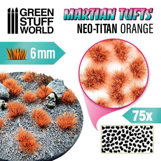 Ciuffi Erba Alien - NEO-TITAN ORANGE