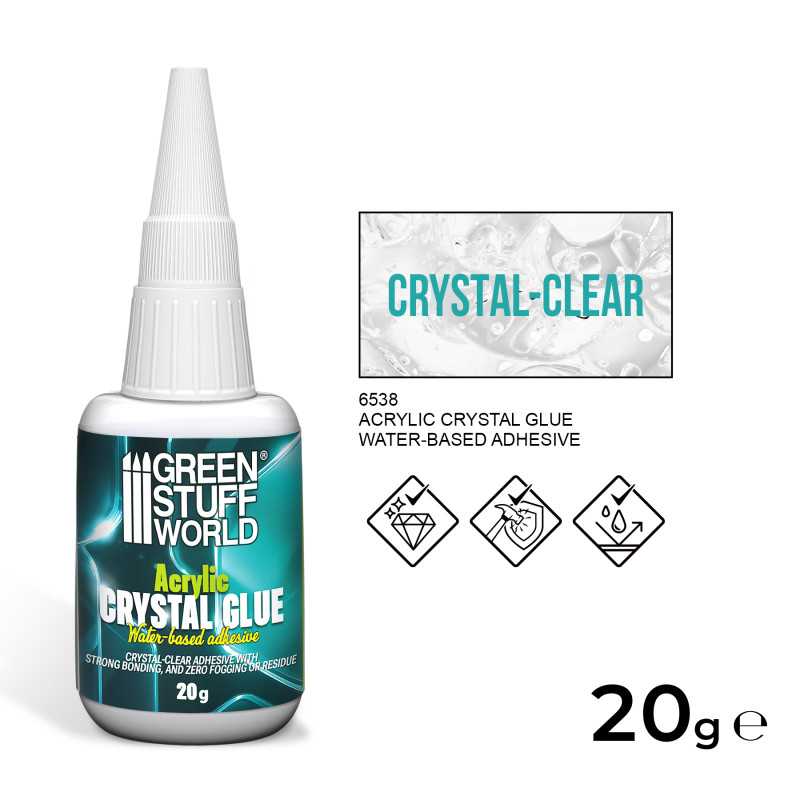 Colla acrilica trasparente Crystal Glue 20gr