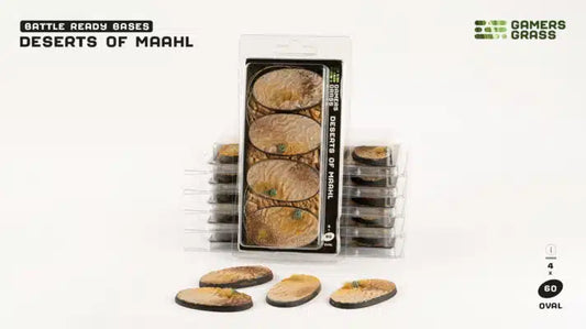 Deserts of Maahl Bases, Oval 60mm (x4)