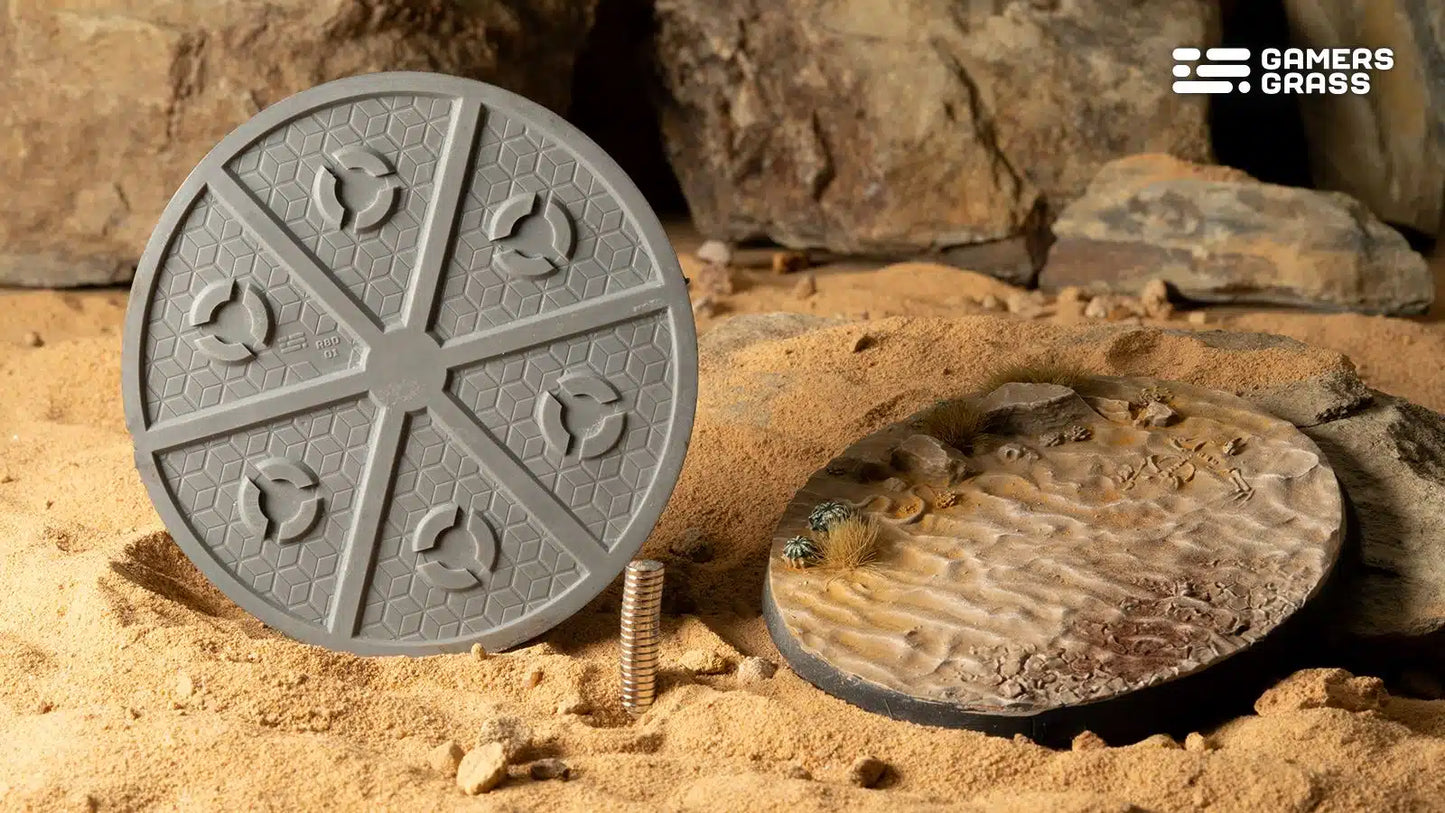 Deserts of Maahl Bases, Round 90mm (x1)