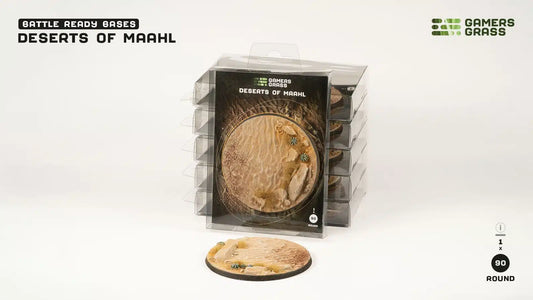 Deserts of Maahl Bases, Round 90mm (x1)