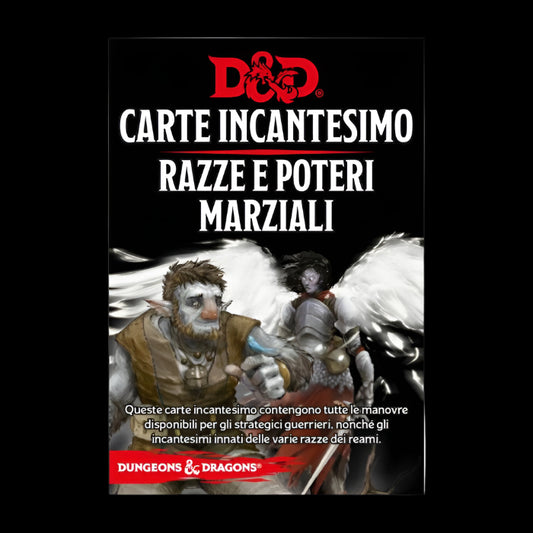 Carte incantesimo Razze e Poteri Marziali ITA