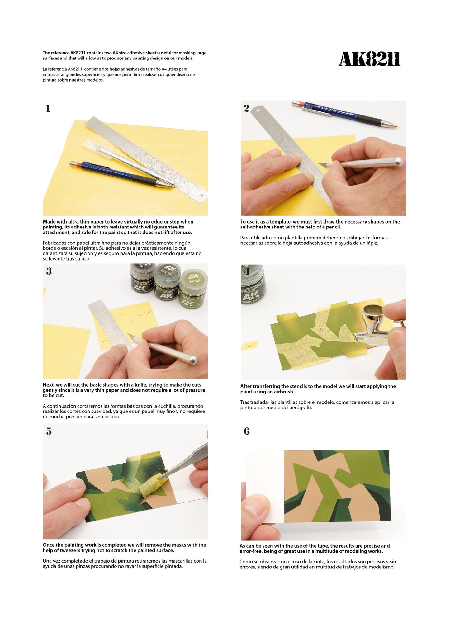 MASKING SHEET A4 X 2 UNITS
