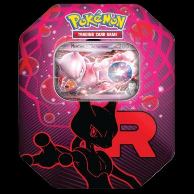 Mewtwo ex - Tin da Collezione Team Rocket (ITA)