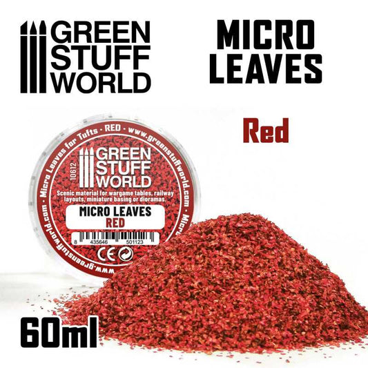 MICRO FOGLIE - Mix rosso