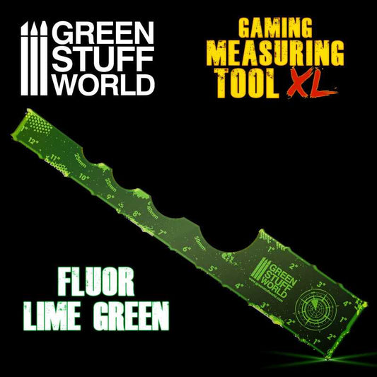 Misuratore Gaming - Verde Lime Fluor 12 pollici