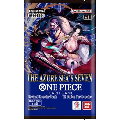 One Piece Card Game - The Azure Sea's Seven OP-14 - Display da 24 Buste (ENG)