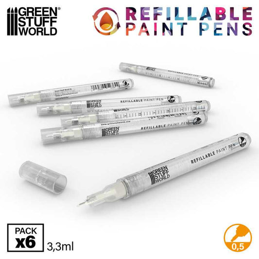Pennarelli ricaricabili 0.5 (pack x6)
