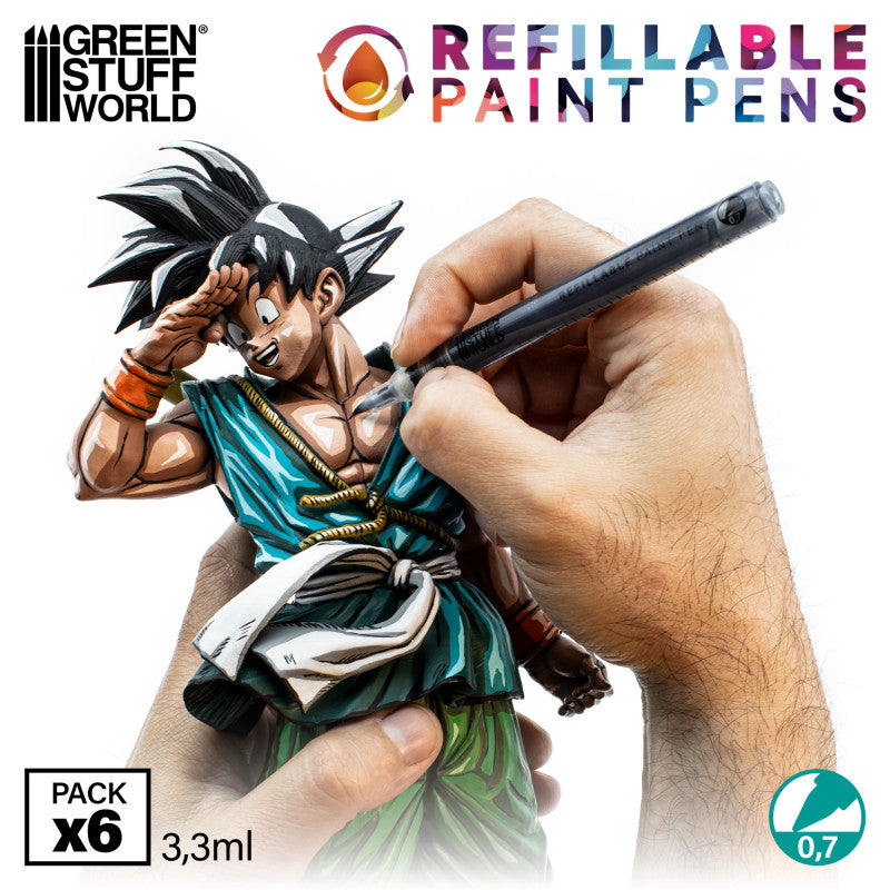 Pennarelli ricaricabili 0.7 (pack x6)
