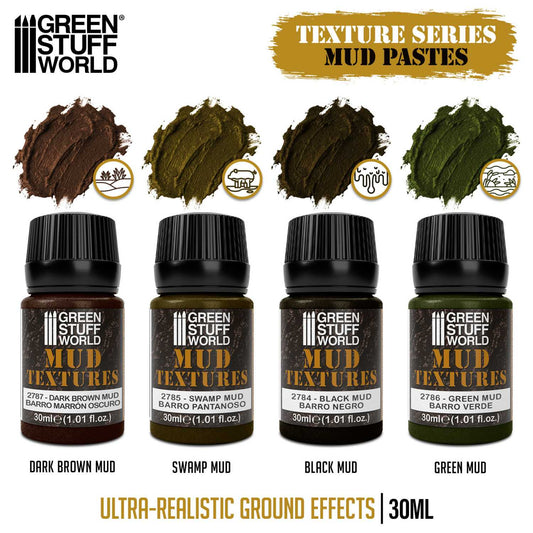 Set di texture di fango 30ml