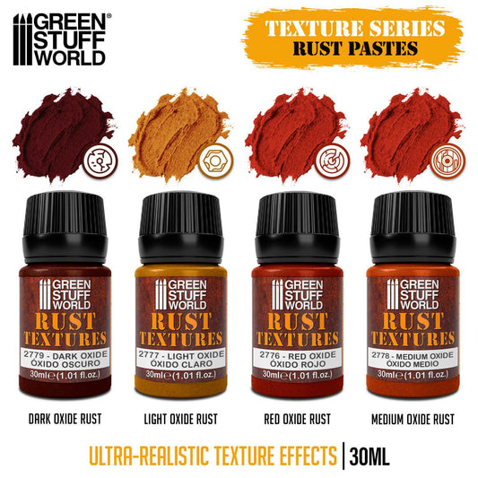 Set di texture ruggine 30ml