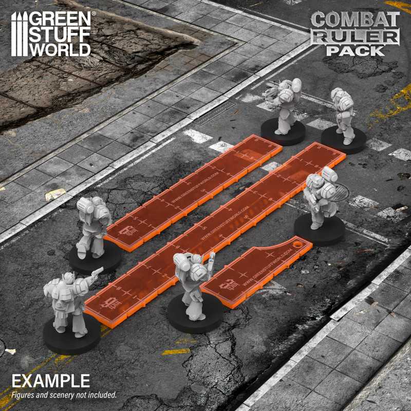 Set Righelli 3-6-9 – Arancione Fluo