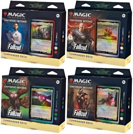 Fallout ENG - Set 4 Commander Deck