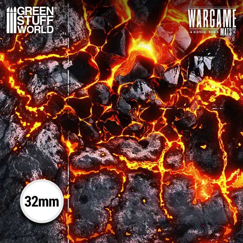 Tappetino neoprene 44x60" Flamecoil Path con linee di schieramento(114x155cm)