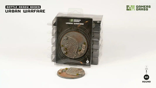 Urban Warfare Bases, Round 80mm (x1)