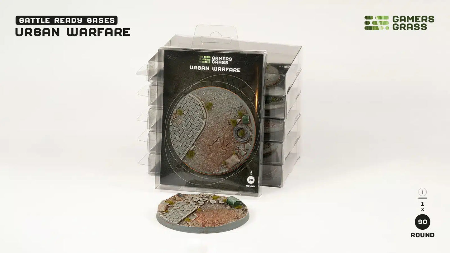 Urban Warfare Bases, Round 90mm (x1)