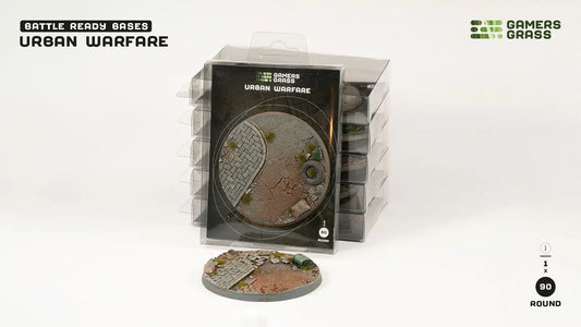 Urban Warfare Bases, Round 90mm (x1)