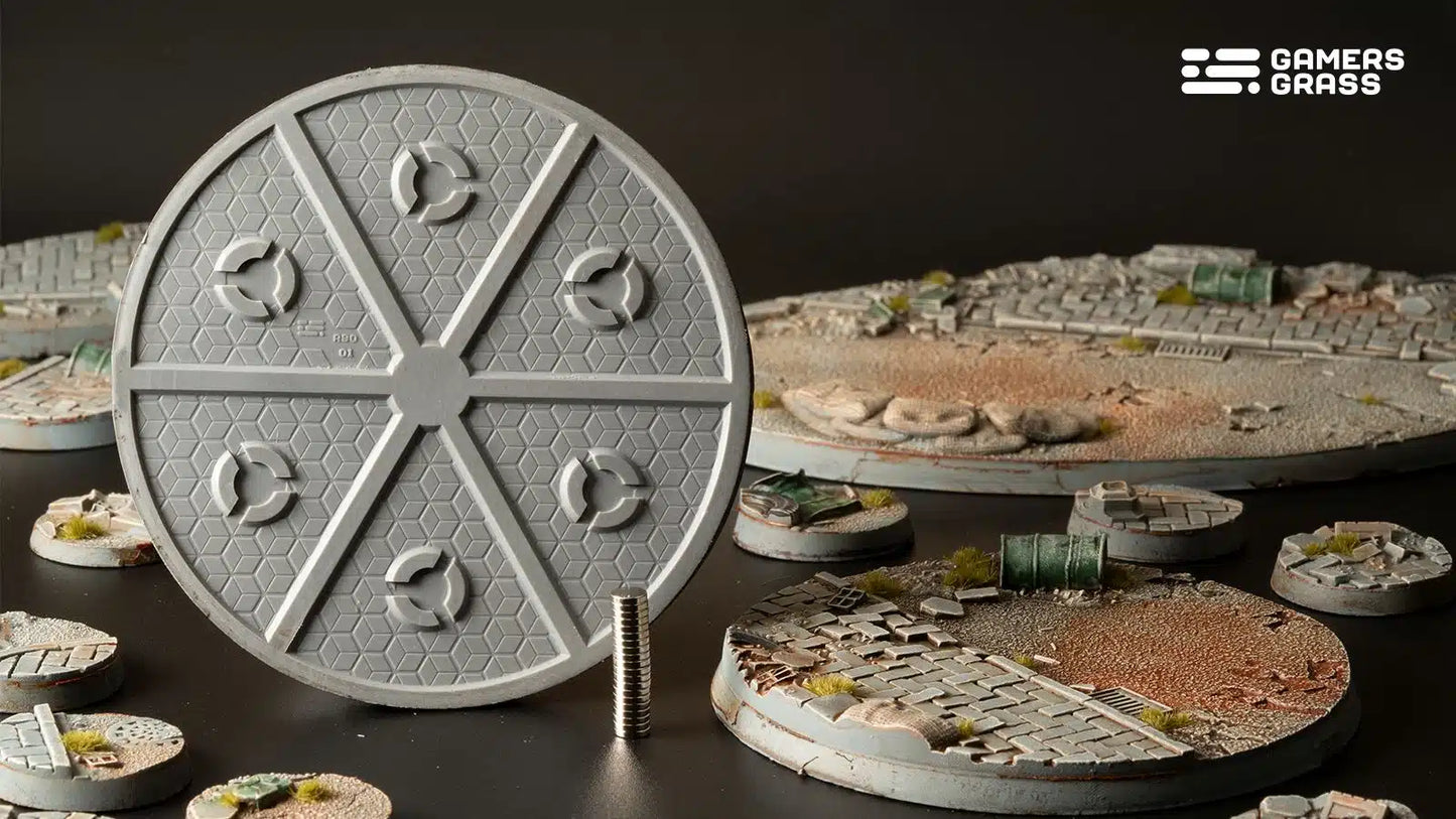 Urban Warfare Bases, Round 90mm (x1)