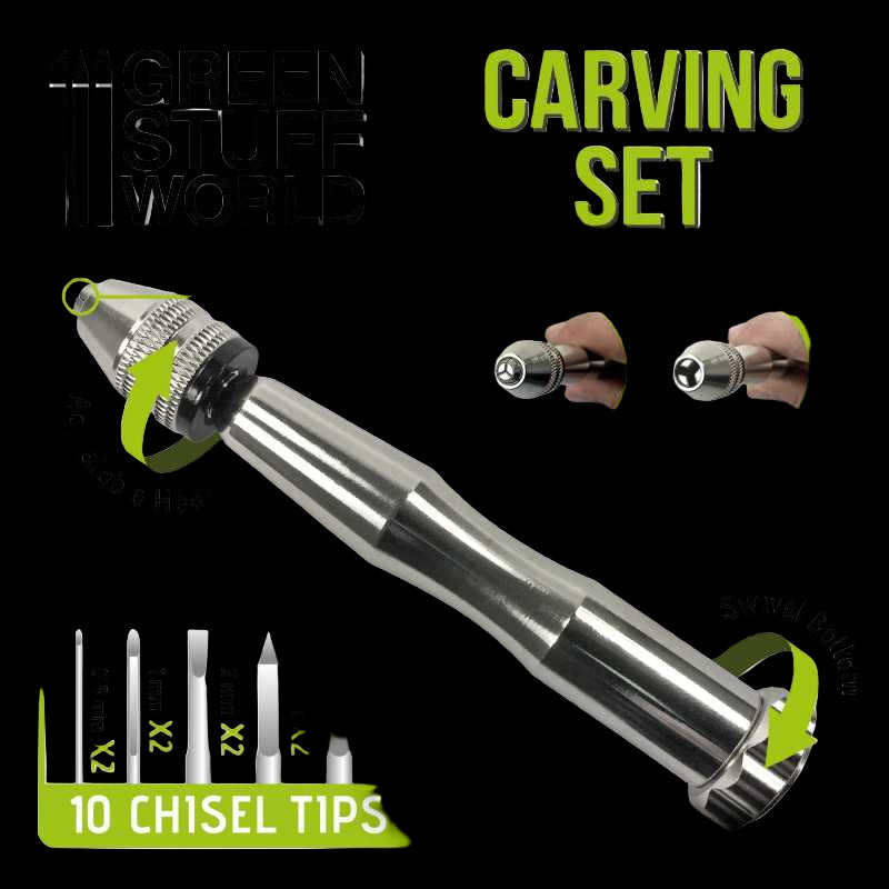 Set di utensili per intaglio e scultura